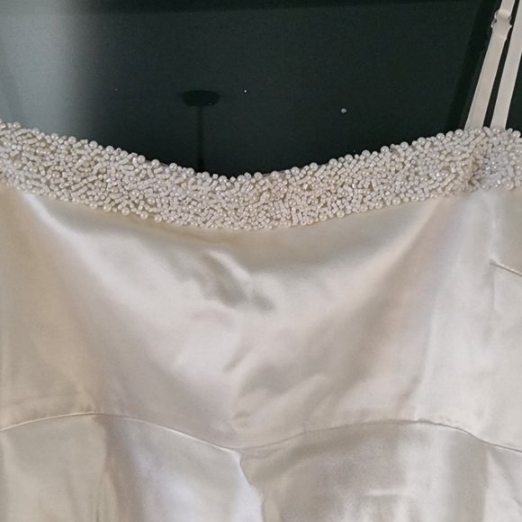 Reformation Silk Beaded Mini Dress NWT - Picture 2 of 3